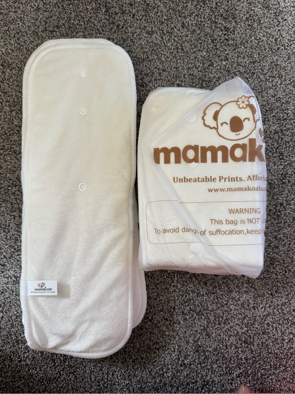 Mama Koala Cloth Diaper Snap Inserts